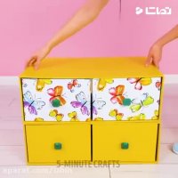کاردستی های ارزان و کاربردی با کارتن و پلاستیک دور انداختنی